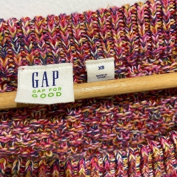 GAP rainbow cable-knit women’s sweater size extra small 🌟 - Picture 5 of 5